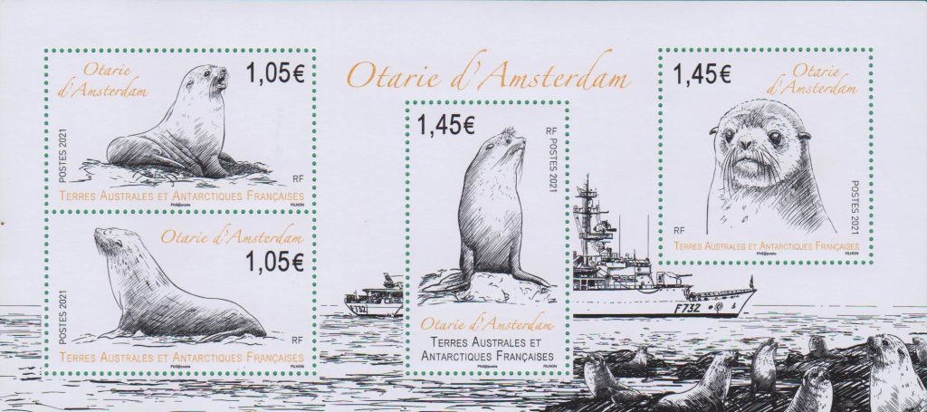Prophila – Timbres Territoires Antarctiques 2002 – Diatomées Cotières – N°498 (complet) – Neuf** – Qualité Supérieure
